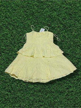 Yellow Mini Dress
